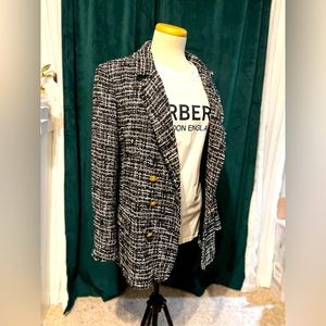 Oversized Zara blazer with extra buttons size xl